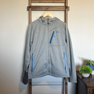 Men’s North Face sweatshirt, grey, size large